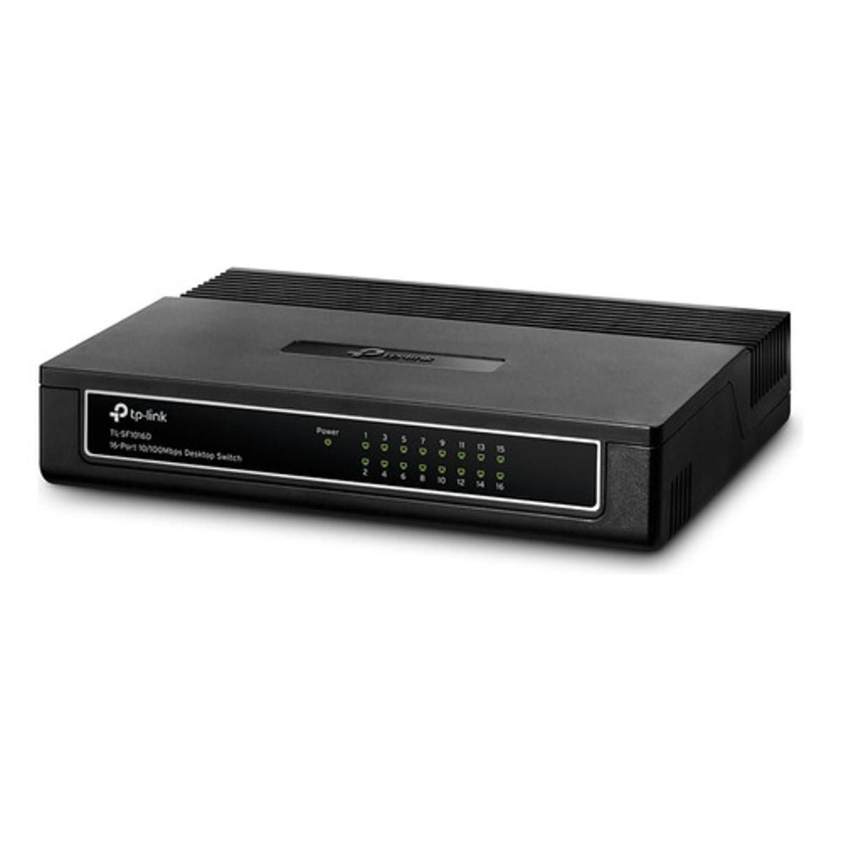 Switch Tp Link 16 Puertos Base 100 NO Admin TL-SF1016D