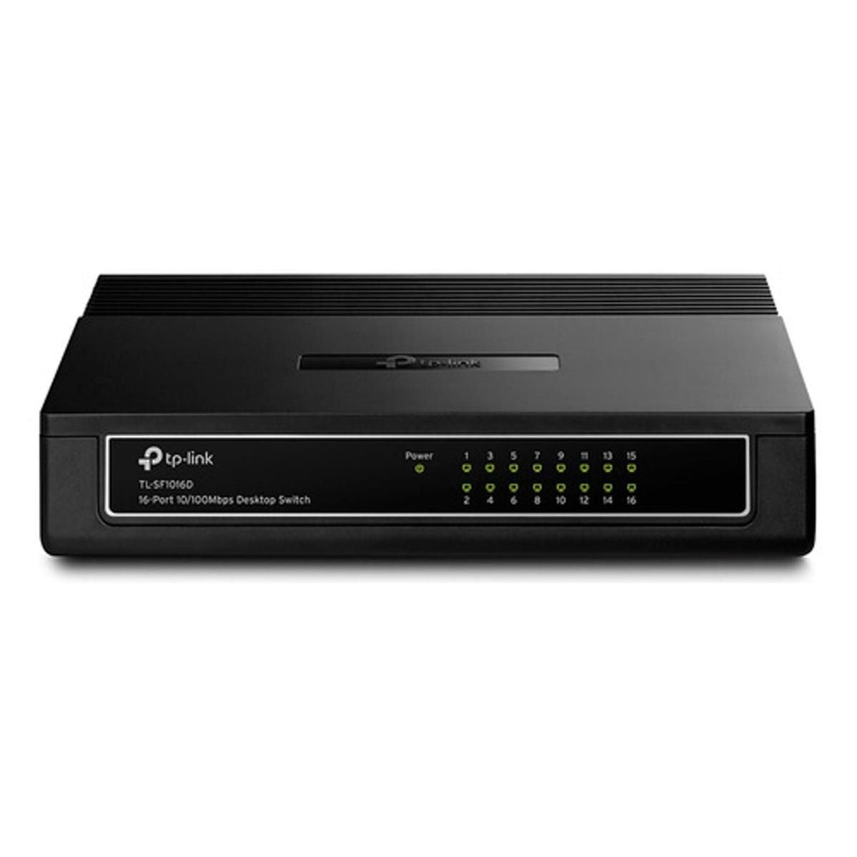 Switch Tp Link 16 Puertos Base 100 NO Admin TL-SF1016D