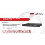 Dvr Hikvision 32 Canales 4K 8mp 7332HUHI-K4