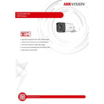 Cámara de Seguridad Hikvision Bala 2 mp Full HD 2.8 mm DS-2CE17D0T-IT1F