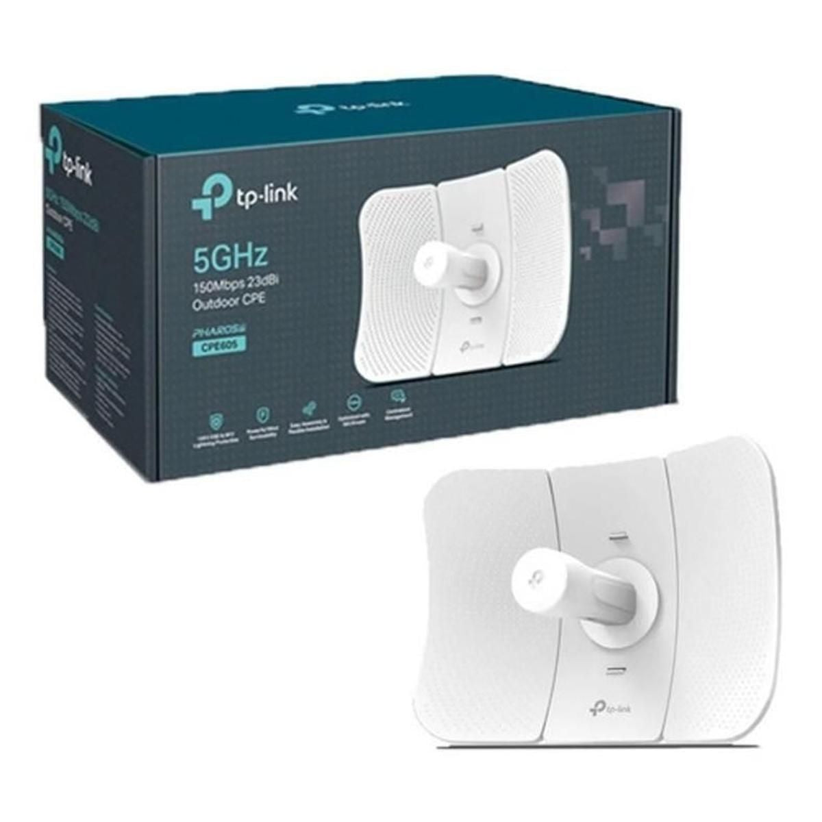 Tp-link, Access Point Antena Exteriores 5ghz / 23dbi, Cpe605
