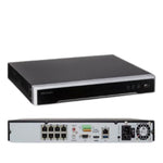 Nvr Hikvision 8 Canales Hasta 4MP y 8 Puertos PoE DS-7608NI-Q2/8P