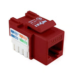 3bumen Jack Rojo Cat 6 Paquet - GRUPO CONTROL - JACKCAT6R_01284 - ADAPTADORES