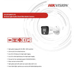 Cámara Hikvision Bala 3K ColorVu Audio 2.8mm DS-2CE16K0T