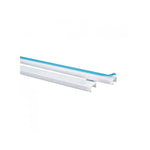 Canaleta plástica 20×12 mm con adhesivo (azul)