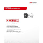 Cámara de Seguridad Hikvision Bala 3K 4MP IP67 DS-2CE16K0T-LTS