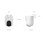 Cámara de Seguridad Ezviz H8C 4k 8MP Exterior WiFi Audio Bidireccional