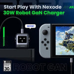 CARGADOR UGREEN 30W USB-C CARGA RAPIDA SERIE UNO CON INDICADOR LED