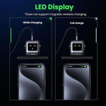 CARGADOR UGREEN 30W USB-C CARGA RAPIDA SERIE UNO CON INDICADOR LED