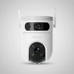 Kit 3 Cámaras Seguridad Wifi H9c Lente Doble Exterior Ezviz Color Blanco