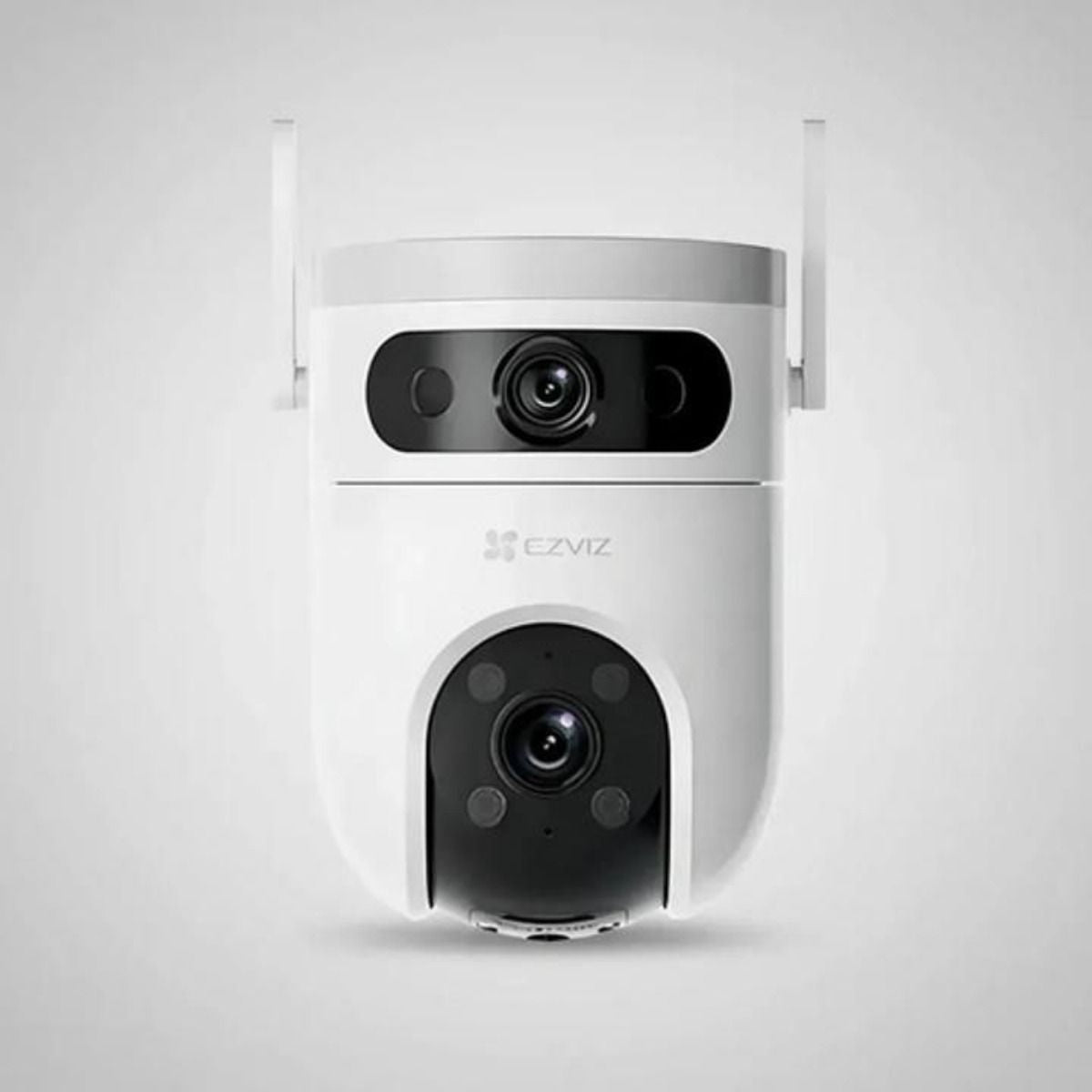 Kit 3 Cámaras Seguridad Wifi H9c Lente Doble Exterior Ezviz Color Blanco