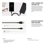 Cable USB-C a USB-A Negro