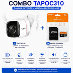 Kit Cámara Tp Link TAPOC310 + MicroSD 64gb