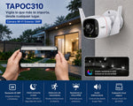 Kit Cámara Tp Link TAPOC310 + MicroSD 64gb
