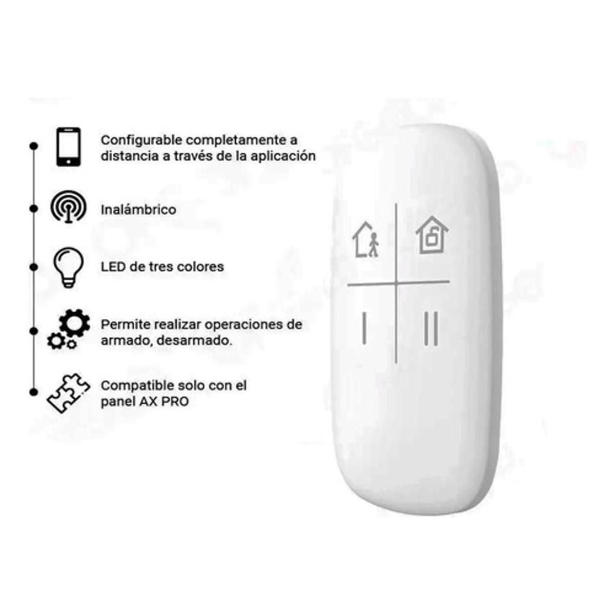 Control Remoto Hikvision Wifi Para Alarma Ax Pro