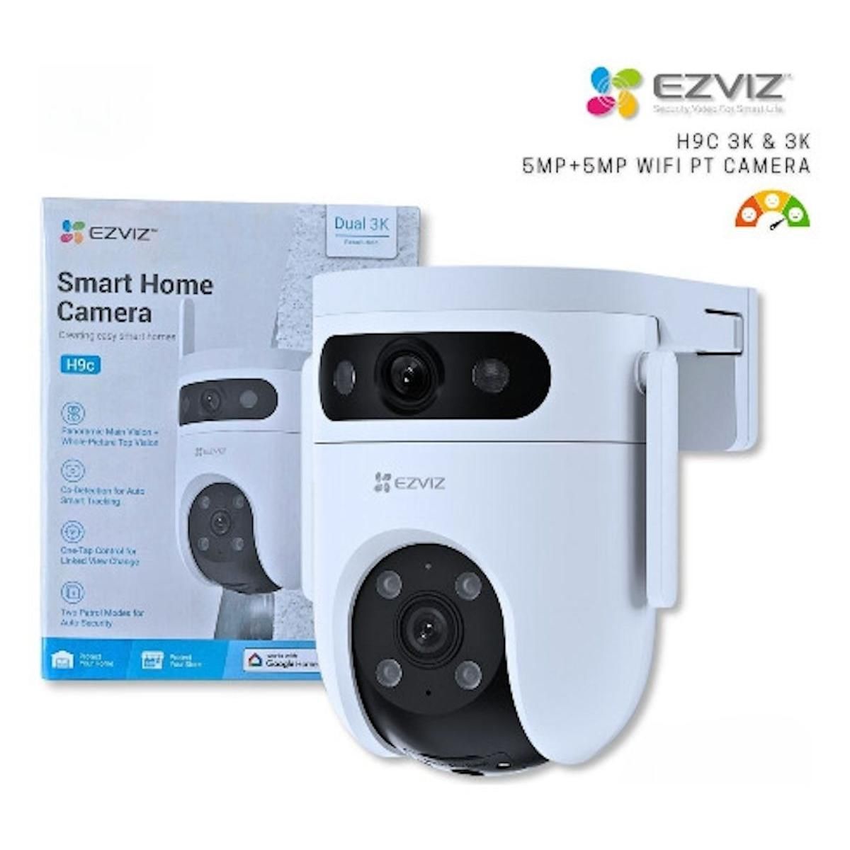 Cámara de Seguridad Ezviz CS-H9C-R100-8G55WKFL H9c 3K Doble Lente