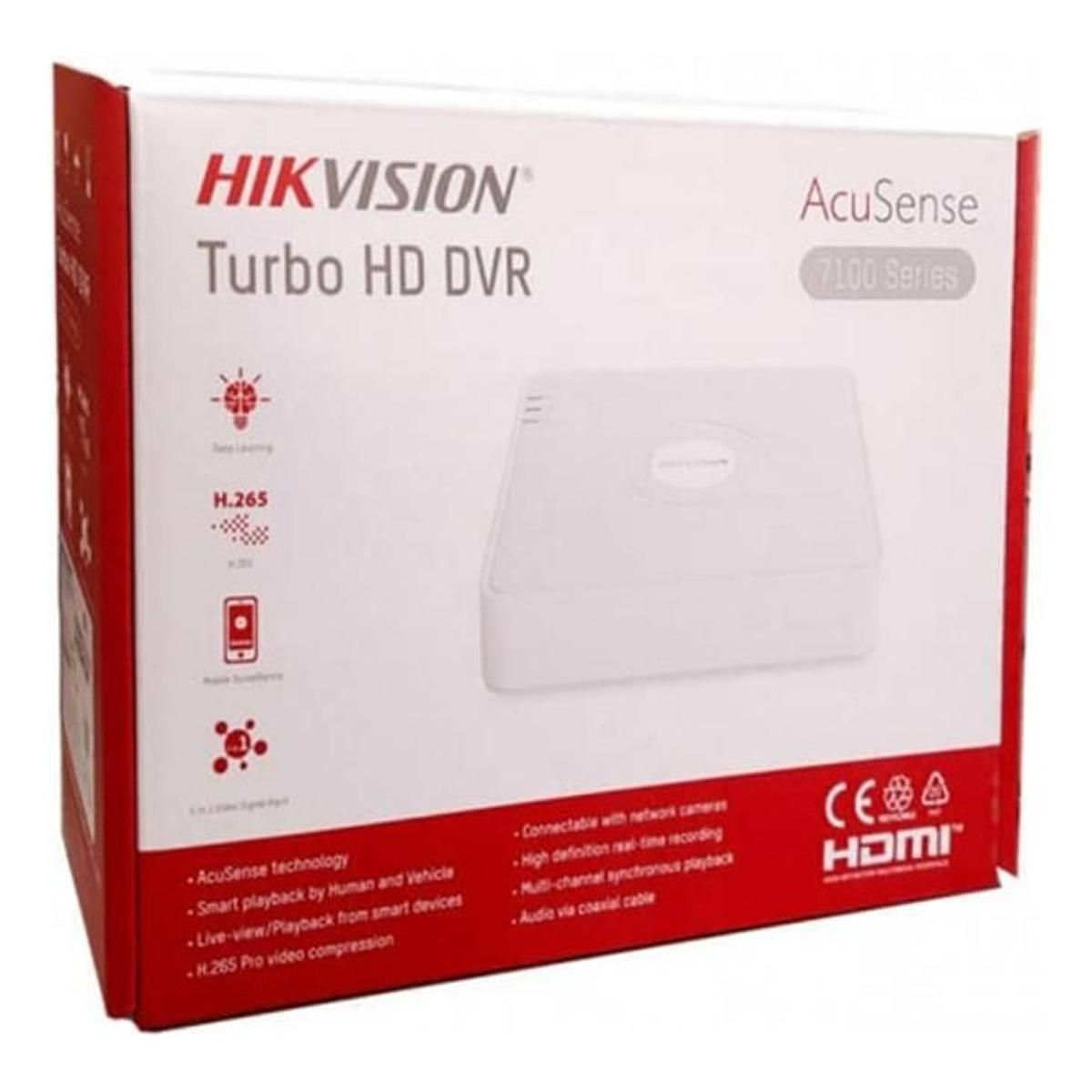 Dvr Mini Hilook 4 canales Hasta 4mp 2k Lite IDS-7104HQHI-M1/S