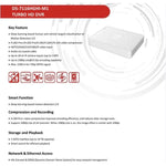 Dvr Mini Hikvision 16 Canales 1080p Lite hasta 2MP 1 Sata DS-7116HGHI-M1