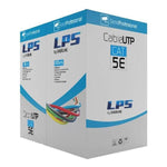 Bobina 305m de Cable UTP CAT5E LPS 100% Cobre para Interior