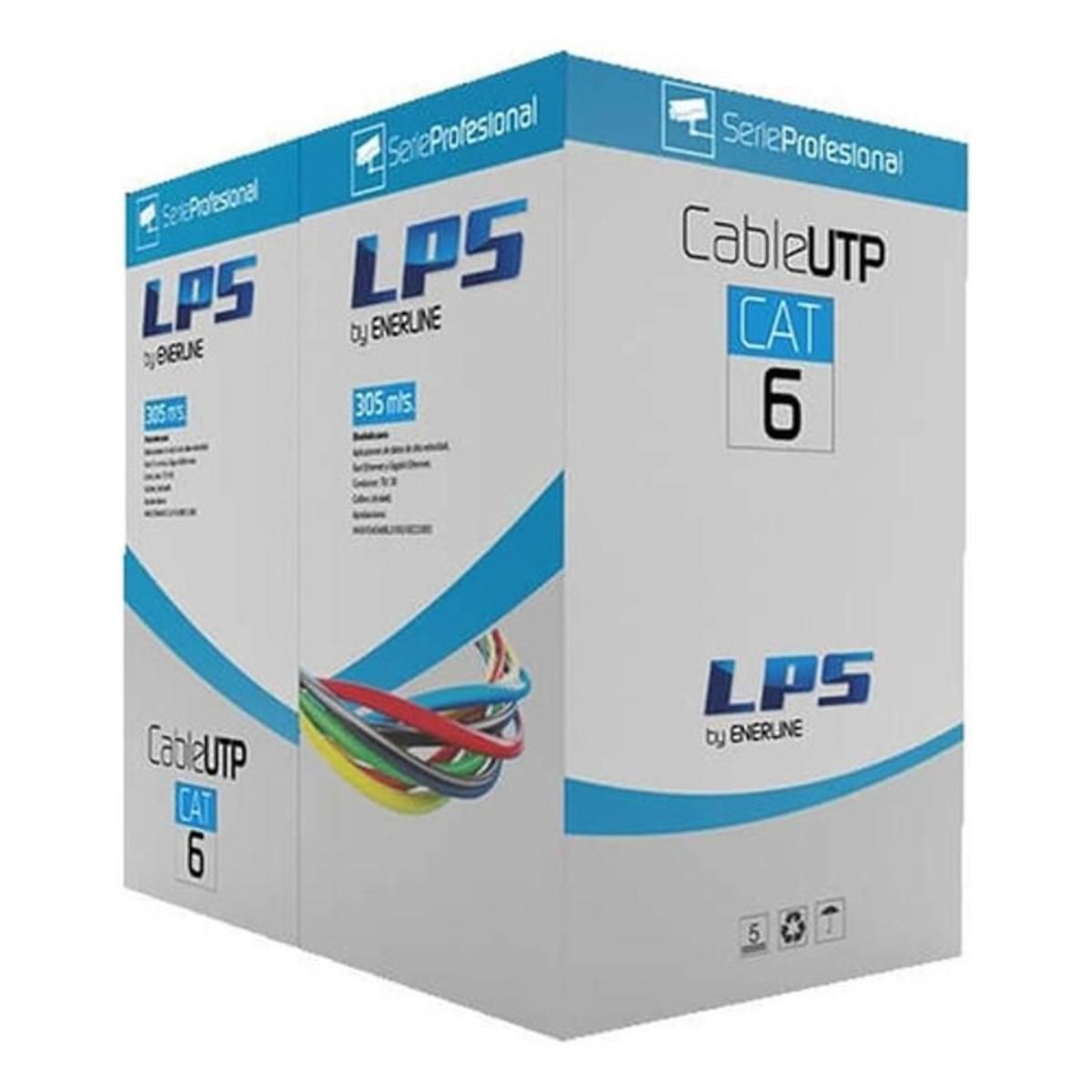 Cable UTP LPS Cat 6 Interior Aleación CCA 305m