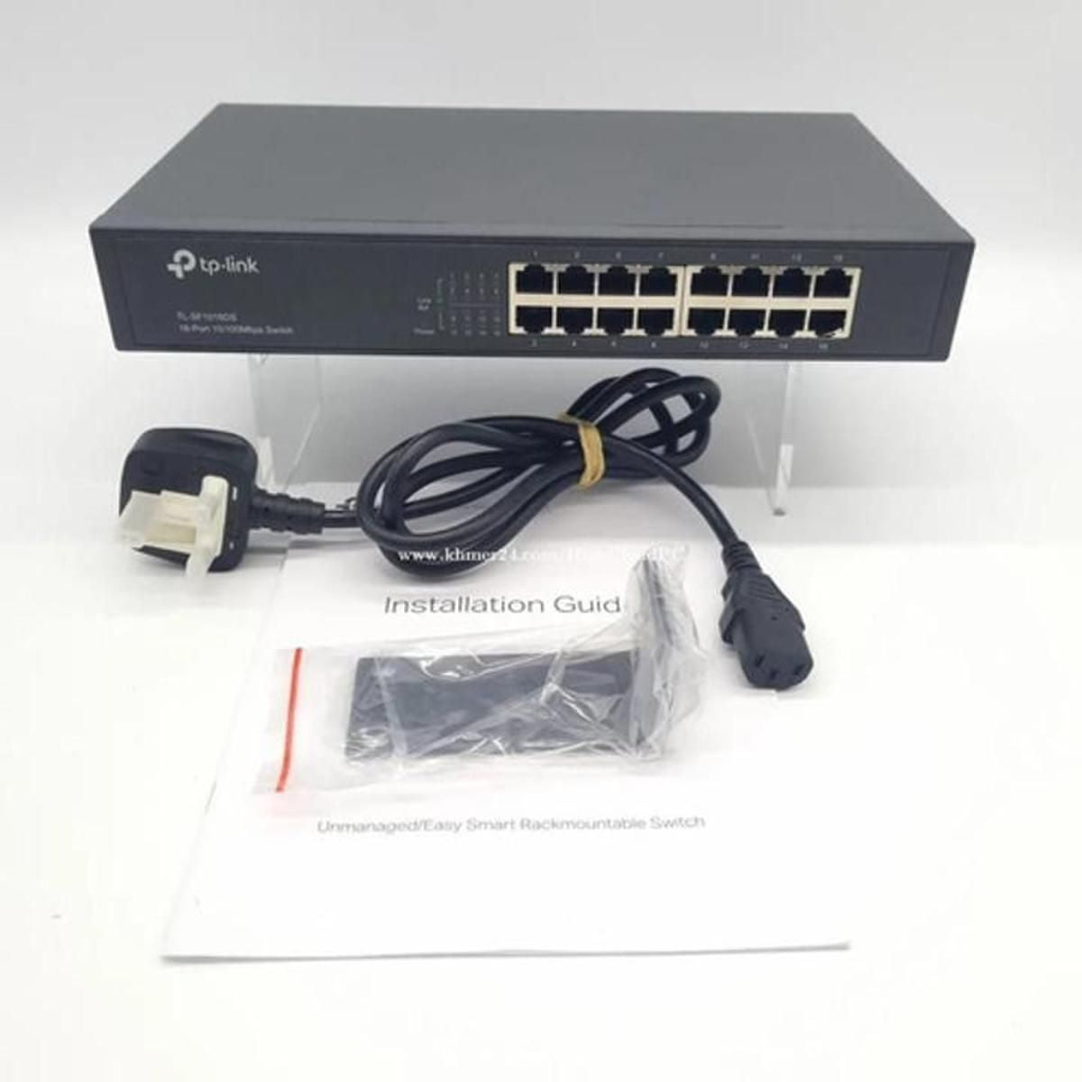 Switch Tp Link 24 Puertos 100mps