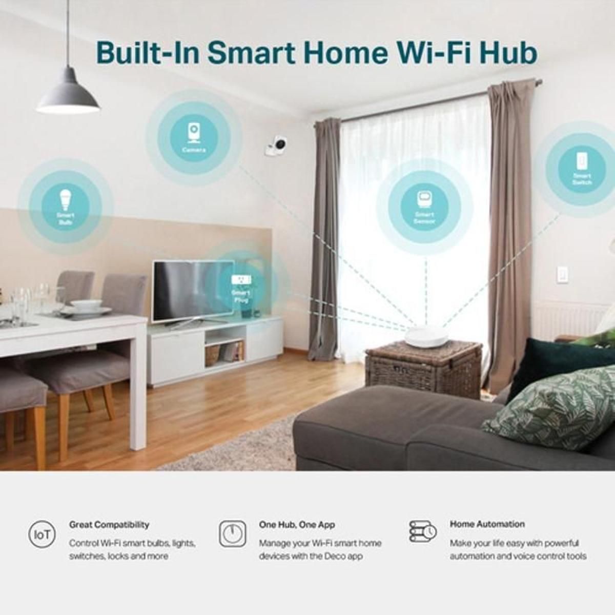Sistema WiFi Tp Link Pack 2 Doble Banda AC1300