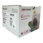 Camara Turret Hikvision 3k 2.8mm Colorvu DS-2CE70KF0T-PFS(2.8mm)