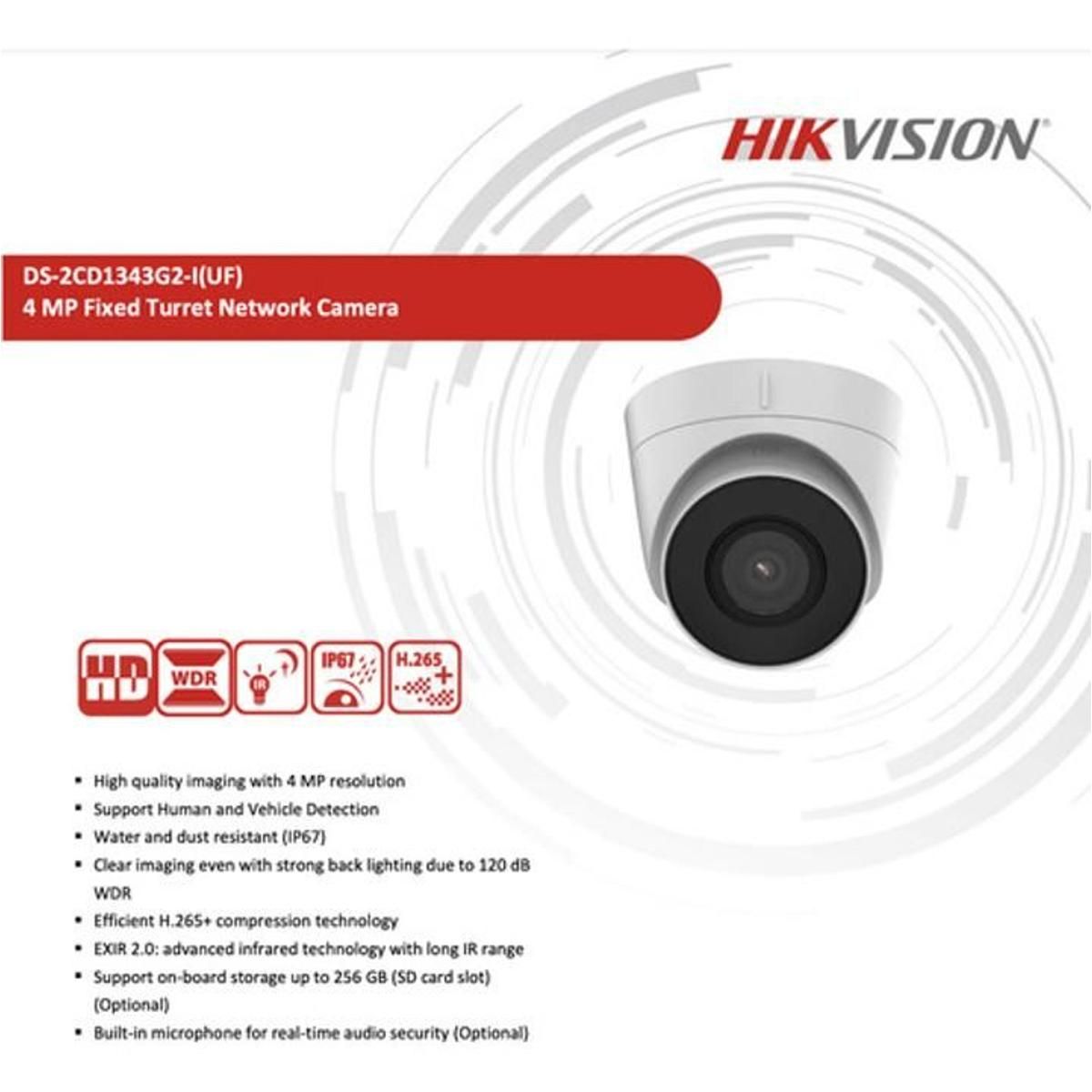 Turret Ip 4mpx Acusense Lite