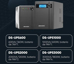 Ups Hikvision DS-UPS600-X 6 Tomas 600VA 360W 120VCA