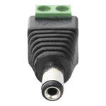 Adaptador Genérico Plug Jack 3.5mm Negro - GRUPO CONTROL - JR53 - ADAPTADORES