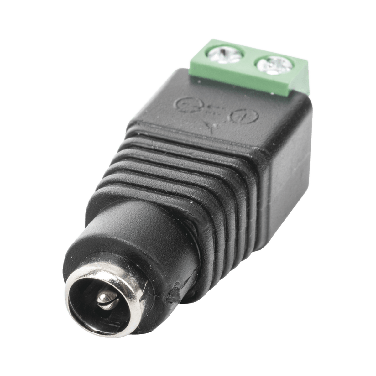 ADAPTADOR TIPO JACK DE 3.5MM HEMBRA POLIARIZADO TORNILLO - GRUPO CONTROL - JR51 - ADAPTADORES