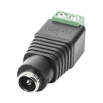 ADAPTADOR TIPO JACK DE 3.5MM HEMBRA POLIARIZADO TORNILLO - GRUPO CONTROL - JR51 - ADAPTADORES