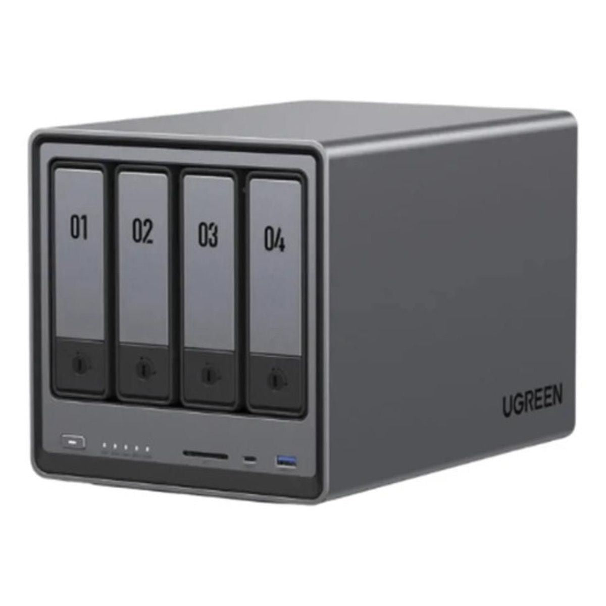 Almacenamiento Wifi Ugreen Nasync Dxp4800 4-bahías Intel N100 8gb Ram 96tb Max - GRUPO CONTROL - DXP4800-PLUS-35260 - DISCO DURO EXTERNO