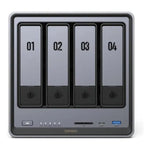 Almacenamiento Wifi Ugreen Nasync Dxp4800 4-bahías Intel N100 8gb Ram 96tb Max - GRUPO CONTROL - DXP4800-PLUS-35260 - DISCO DURO EXTERNO