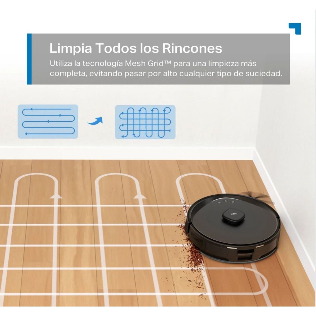 Aspiradora Robot Tp Link Tapo Rv30 Max Plus Base Autovaciado - GRUPO CONTROL - TAPO-RV30-MAX-PLUS - ASPIRADORA ROBOT