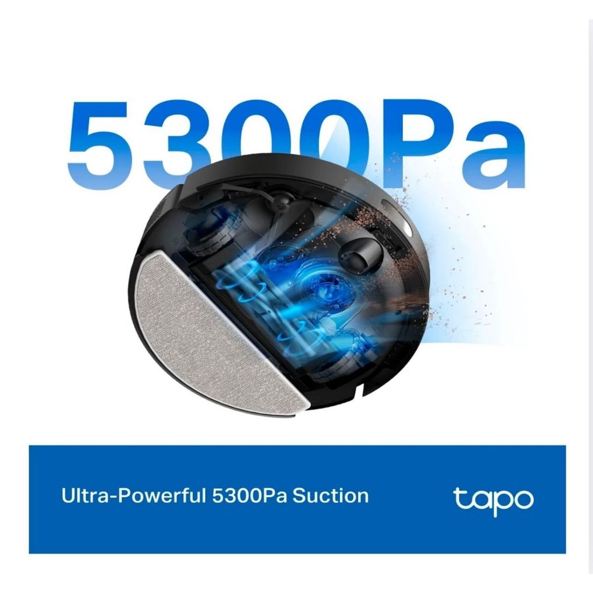 Aspiradora Robot Tp Link Tapo Rv30 Max Plus Base Autovaciado - GRUPO CONTROL - TAPO-RV30-MAX-PLUS - ASPIRADORA ROBOT