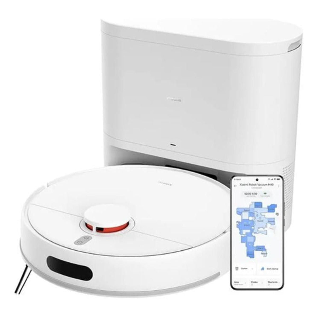 Aspiradora Robot Xiaomi H40 10000 Pa Trapeadora Blanca - GRUPO CONTROL - BHR07XCUS-H40 - ASPIRADORA ROBOT