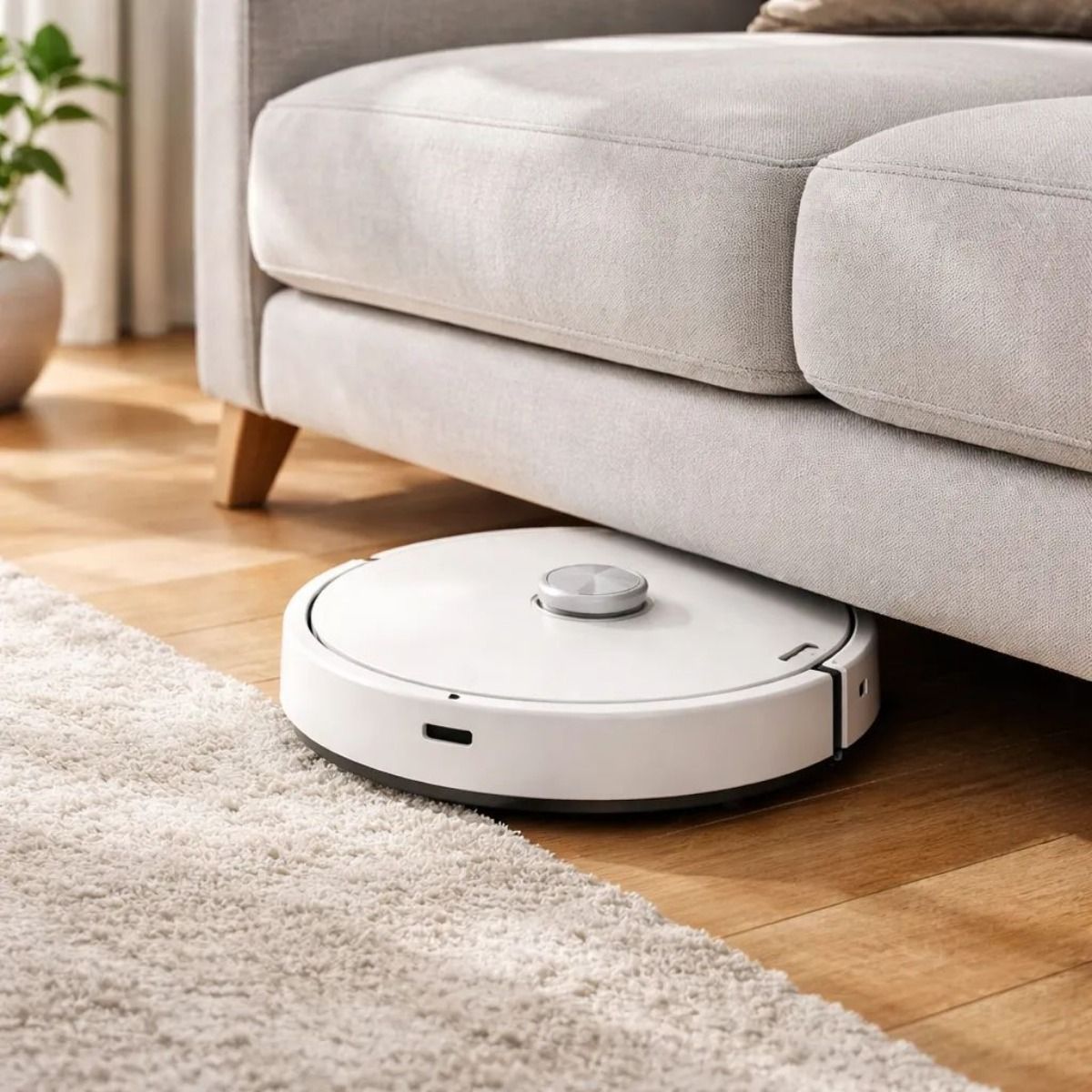 Aspiradora Xiaomi Robot Vacuum S40 Pro 15000 Pa Blanco - GRUPO CONTROL - BHR089OUS-S40 - ASPIRADORA ROBOT