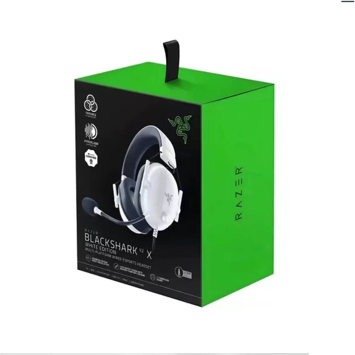 Audífonos Razer Blackshark V2 X Gaming blanco - GRUPO CONTROL - RZ04-03240700-R3U1 - AUDIFONOS