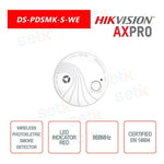Axpro Sensor Humo Inalambrico - GRUPO CONTROL - DS-PDSMK-S-WB - SENSOR