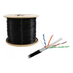 Bobina 100m Cable UTP Lps Cat 5e Aleacion Cca para Exterior - GRUPO CONTROL - UTPCAT5100EXT_LPS - CABLE DE RED