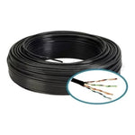 Bobina 100m Cable UTP Lps Cat 5e Aleacion Cca para Exterior - GRUPO CONTROL - UTPCAT5100EXT_LPS - CABLE DE RED