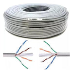 Bobina 100m de Cable UTP Cat 6E LPS 100% Cobre Para Interior - GRUPO CONTROL - UTPCAT6100CU_LPS - CABLE DE RED