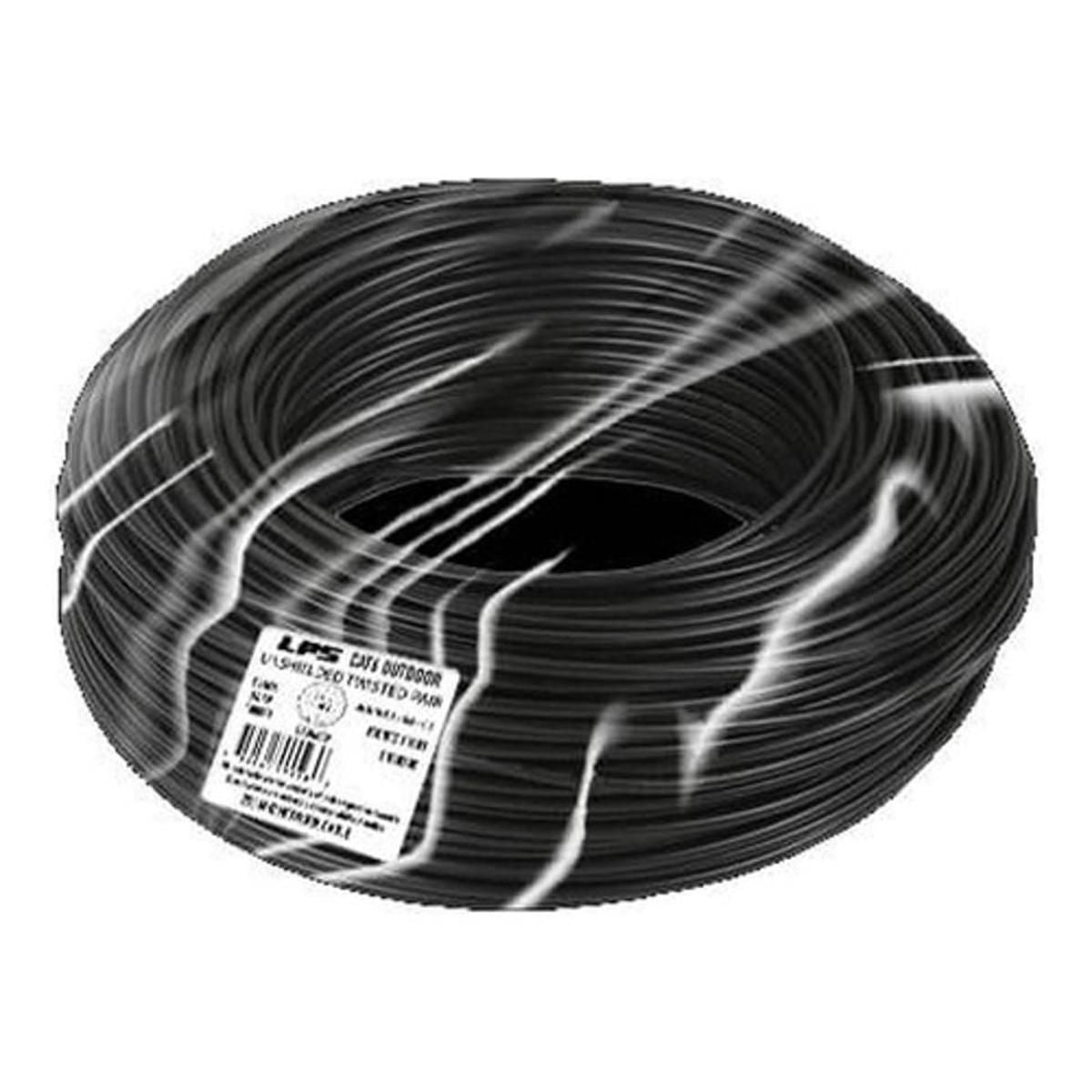 Bobina 100m de Cable UTP CAT6E Lps 100% Cobre para Exterior - GRUPO CONTROL - UTPCAT6100EXTCU_LPS - CABLE DE RED
