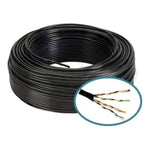 Bobina 100m de Cable UTP CAT6E Lps 100% Cobre para Exterior - GRUPO CONTROL - UTPCAT6100EXTCU_LPS - CABLE DE RED
