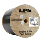 Bobina 305m de Cable UTP CAT5E LPS 100% Cobre para Exterior - GRUPO CONTROL - UTPCAT5EXTCU_LPS - CABLE DE RED