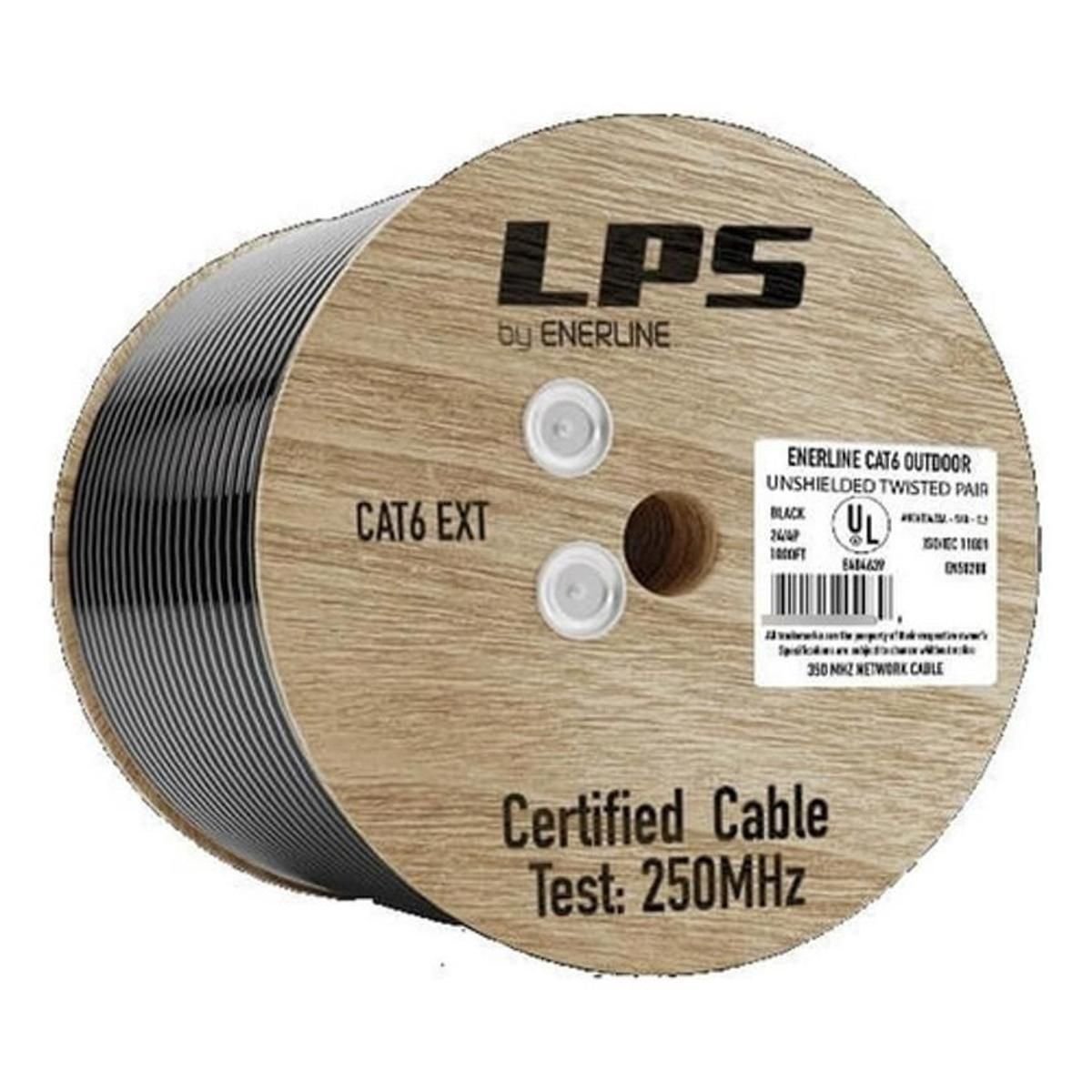 Bobina 305m de Cable UTP LPS Cat6 para Exteriores 100% Cobre - GRUPO CONTROL - UTPCAT6EXTCU_LPS - CABLE DE RED
