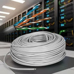 Bobina de Cable 305m Siamés Enerline UTP CAT5 Aleación - GRUPO CONTROL - UTPCAT5SIAMESE - CABLEADO