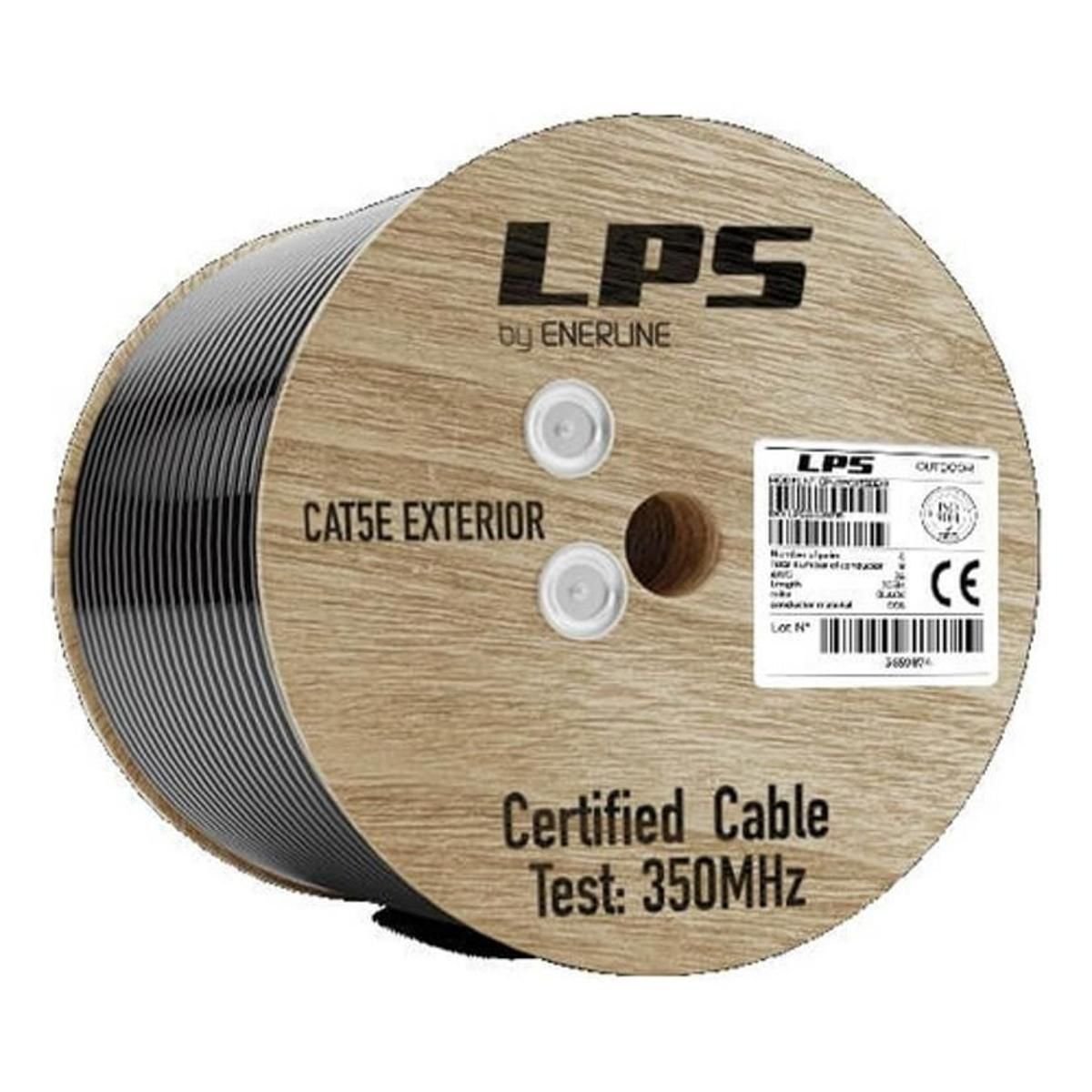 Bobina de Cable UTP LPS Cat 5e para Exterior 305m - GRUPO CONTROL - UTPCAT5EXT_LPS - CABLE DE RED