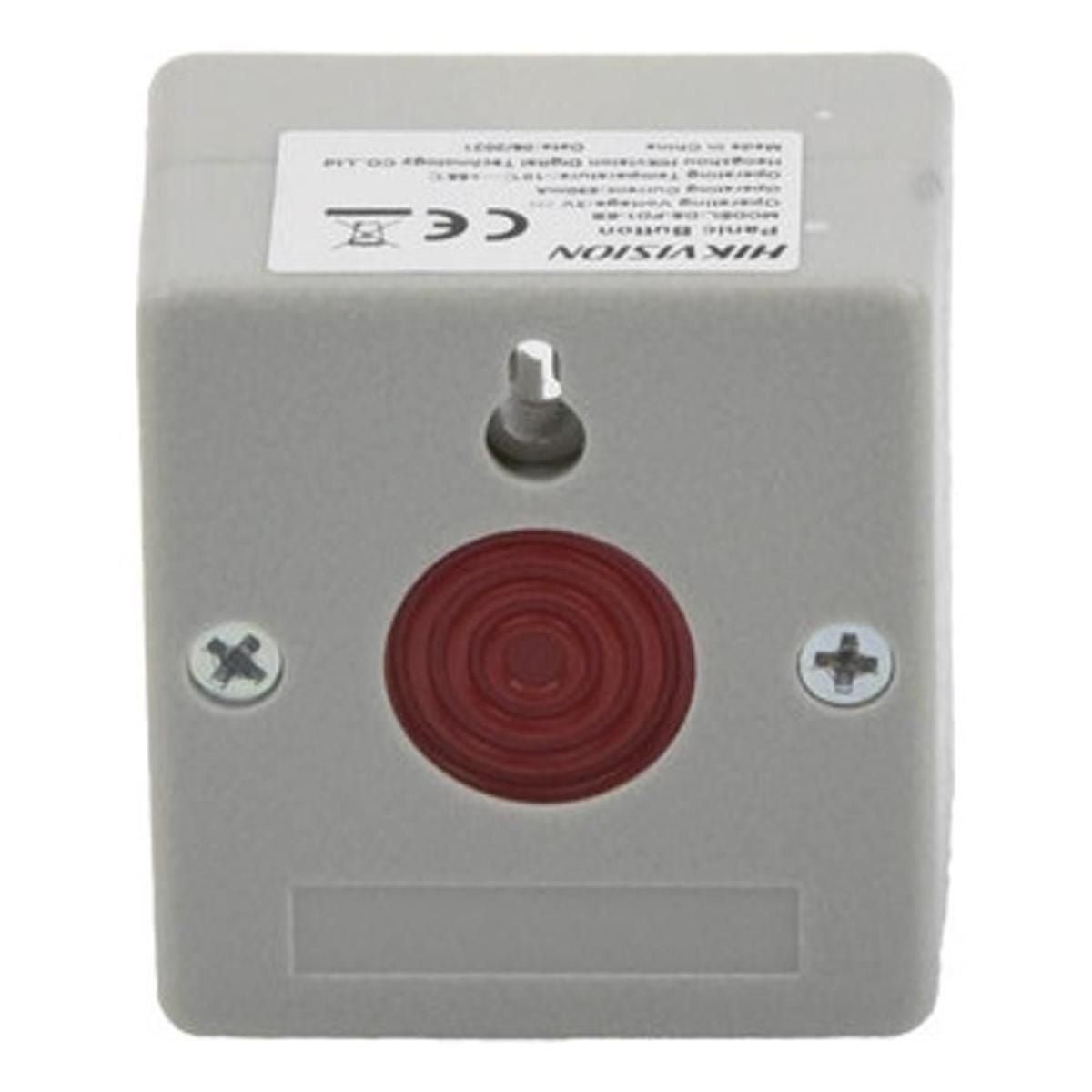 Botón de Pánico Hikvision Cableado PD1 - EB - GRUPO CONTROL - DS-PD1-EB - BOTON DE PANICO